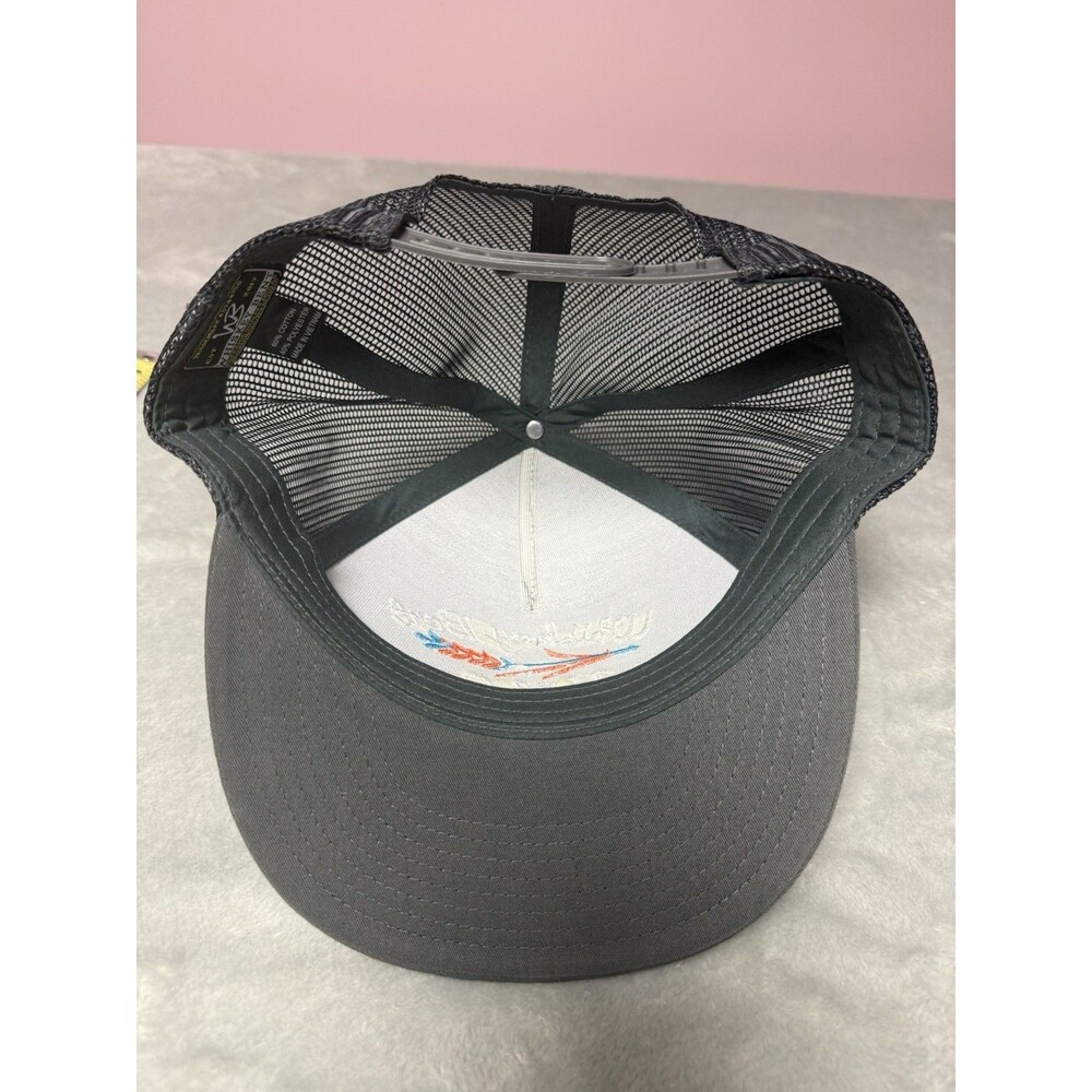 Whiskey Bent Hat Co Troubadour Classic Trucker Mesh Back Adjustable Snapback - Picture 2 of 3